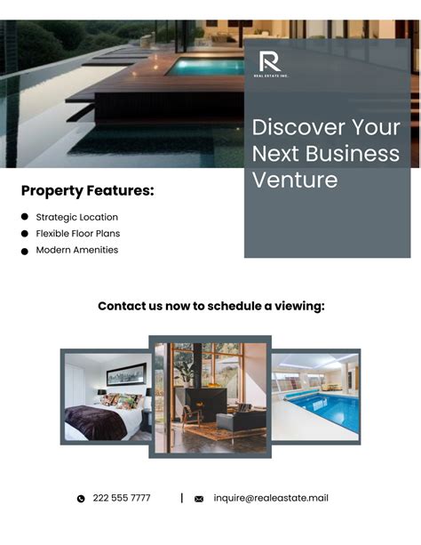 Free Commercial Real Estate Listing Flyer Template - Edit Online