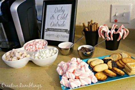 Winter Party Hot Cocoa Bar Creative Ramblings