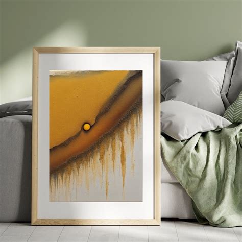 Mustard Seed Wall Art Digital Painting Large Wall Art Canvas Wall Art ...