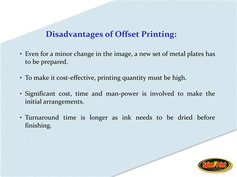 Offset Printing Vs Digital Printing Ppt