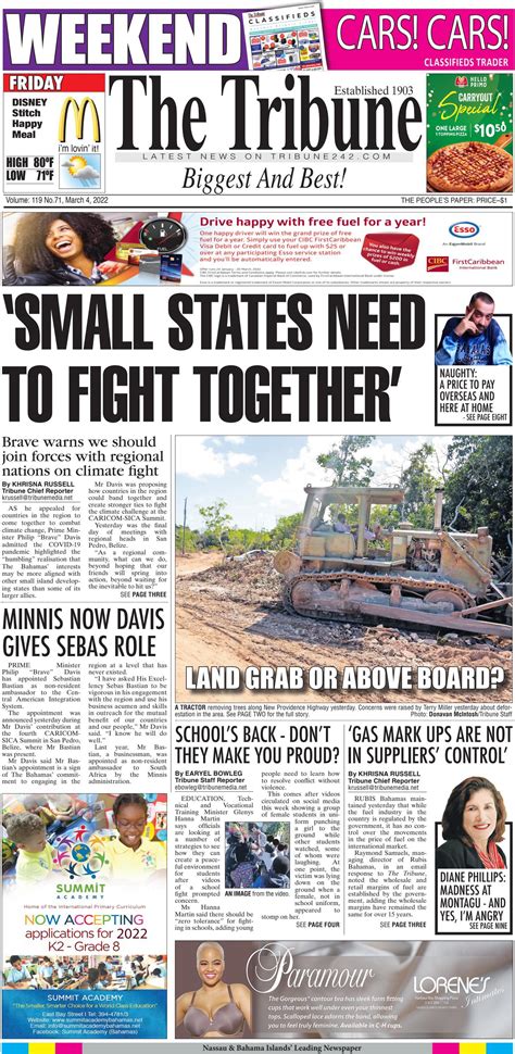 03042022 NEWS AND SPORT by tribune242 - Issuu