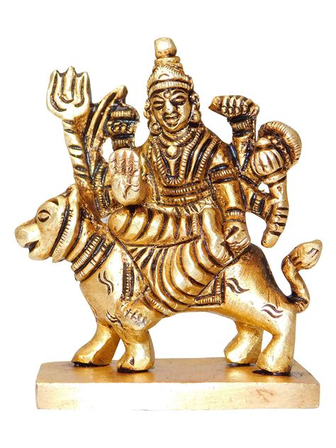 Buy Radhna Astadhatu (8 Metals) Made Shri Durga Idol/Shri Ambe Maa