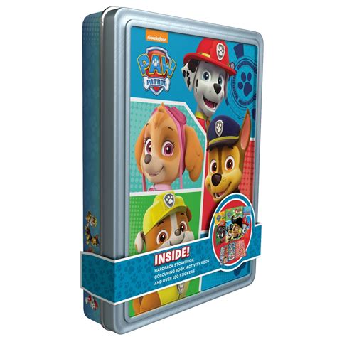 BBW Paw Patrol Activity Tin ISBN 9781474892650 Shopee Malaysia