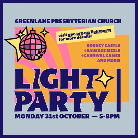 Light Party Greenlane Presbyterian Church