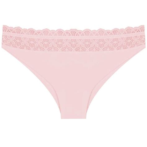 Bikini Liso Con Encaje Powerbra