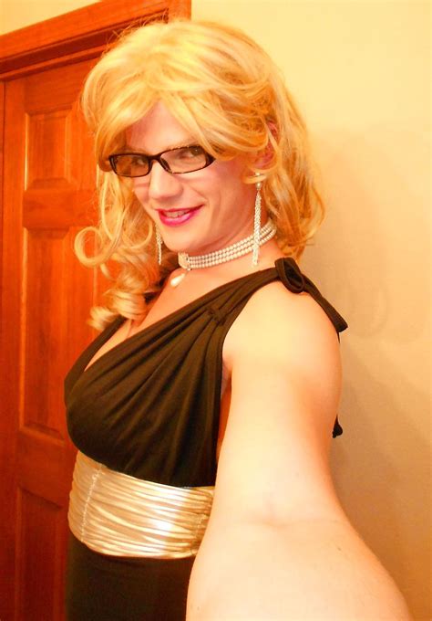 Black Slinky Dress Sissy Vanessa Porn Pictures XXX Photos Sex Images PICTOA