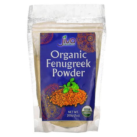 Jiva Organics Organic Fenugreek Powder 7 Oz 200 G