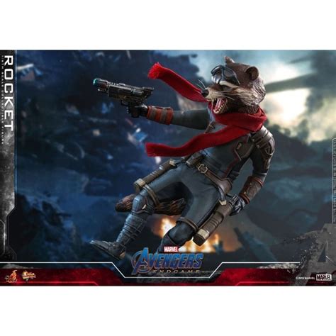 Jual Ori Hot Toys Mms Avengers Endgame Rocket Diskon Shopee Indonesia