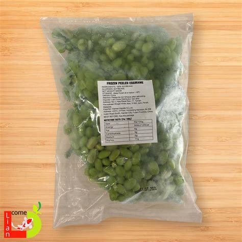 Frozen Peeled Edamame 100g Supplier Of Japanese Food Products Fresh