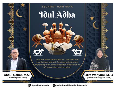 Selamat Hari Raya Idul Adha 1444 Hijiriah – Pemikiran Politik Islam