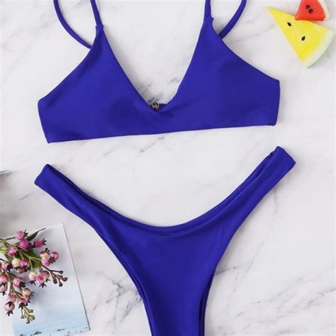 Royal Blue Bikini On Carousell