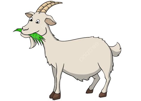 Goat Cartoon Eating Grass Grass Clipart Goat Clipart Eating Clipart