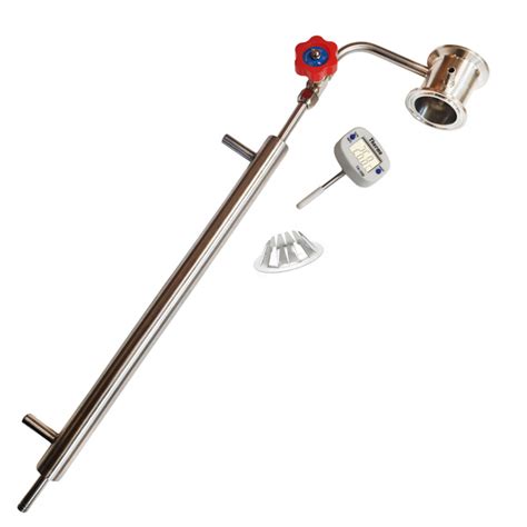 Узел отбора по жидкости 2 дюйма с краном и доохладителем - купить с ...