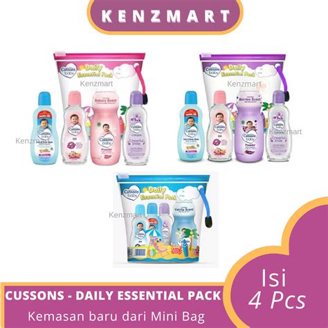 Jual Cussons Baby Daily Essential Pack Isi Paket Hadiah Bayi Baru