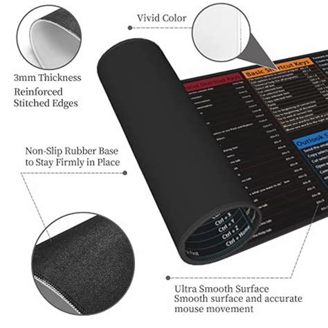 keyboard mat  shortcut key printed patterns  rs   surat
