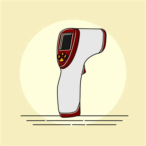Thermal Scan Thermometer Illustrations Royalty Free Vector Graphics