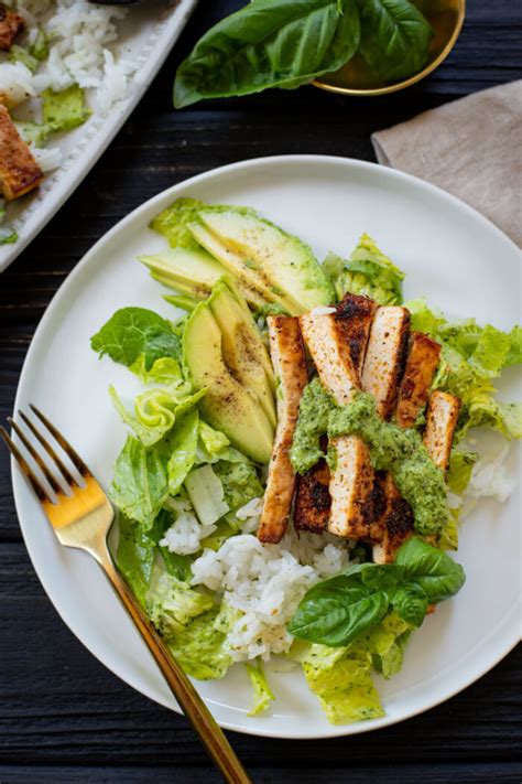 Crispy Tofu & Rice Salad - This Savory Vegan