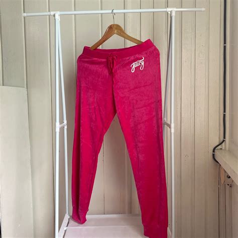 Juicy Couture Hot Pink Y K Tracksuit Trackpants Women S Fashion Bottoms Other Bottoms On