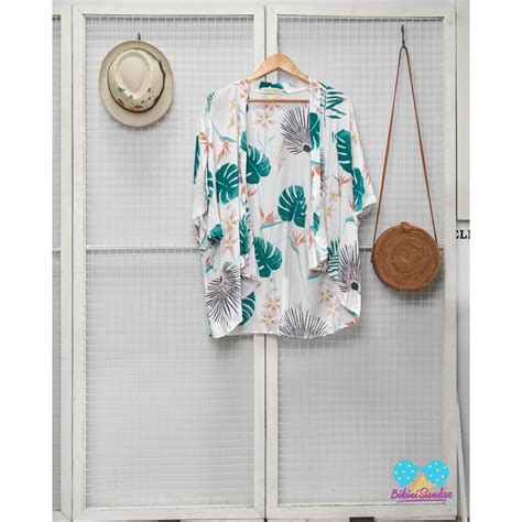 Jual Swimsuit Set Bikini Baju Renang Wanita Baju Pantai Outer Sifon