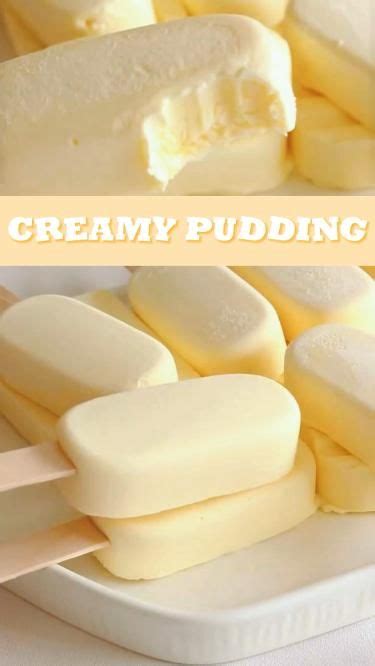 Rich and smooth homemade creamy pudding | Quick recipes snacks, Sweet ...