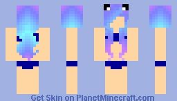Bikini Noonetta Faceless Variant For Animations Minecraft Skin