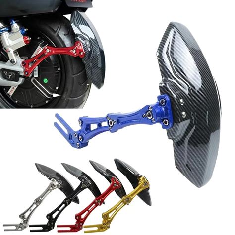 Motorcycle Adjustable Imitation Carbon Fiber Aluminium Alloy Rear Wheel