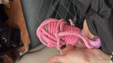 Tied Up Balls Whit Pink Robe Nude Pics Xhamster