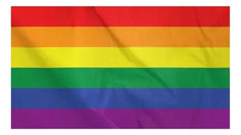 Bandera Arcoiris Lgtbq Pride Orgullo Gay 90x145cm Cuotas sin interés