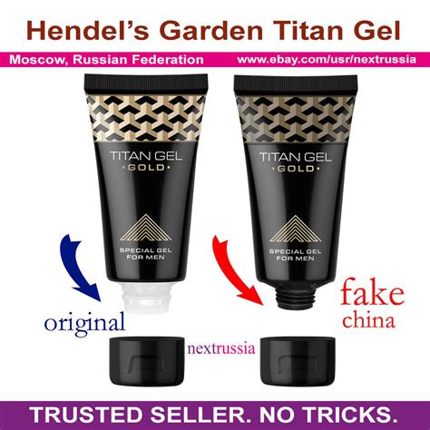 Titan gel GOLD Special FROM RUSSIA GUARANTEED Hendels Garden 100 ...