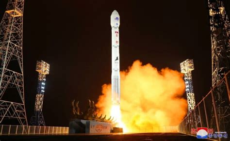 North Korean Military Satellite Launch Fails After Rocket Explodes ...