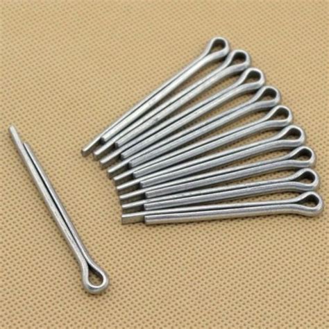 Stainles Steel Split Cotter Pins Hardware Fasteners Parts 10 100Pcs EBay