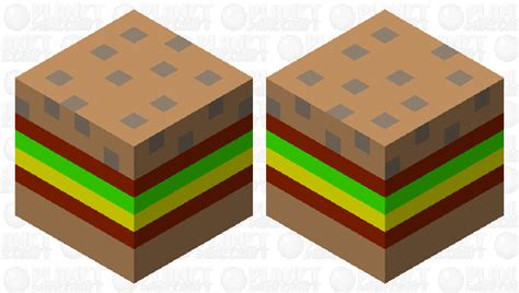 Burger Minecraft Mob Skin