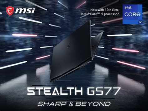 Mua MSI Stealth GS77 17.3" QHD 240Hz Ultra Thin & Light Gaming Laptop ...