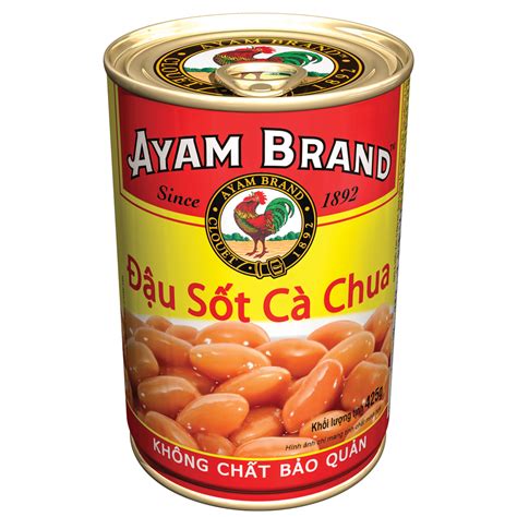 Đậu Sốt Cà Chua Ayam Brand 425g