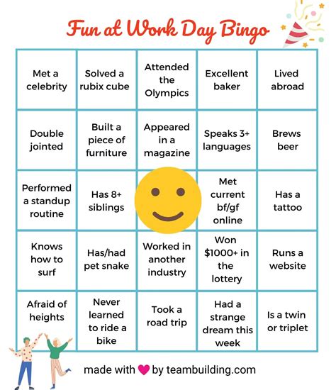 25 National Fun at Work Day Ideas, Games & Activities