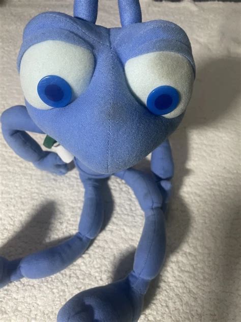 vintage large disney pixar bugs life flick ant soft plush toy