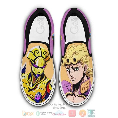 HOT Giorno Giovanna Anime JoJo S Bizarre Adventure Slip On Sneaker Express Your Unique Style