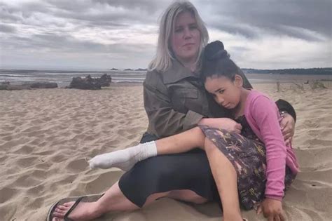 Boy 11 Scarred By Red Hot Sand From Disposable Barbecue Bravely Walks On Beach Again