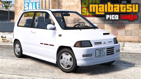 Maibatsu Pico Turbo Mitsubishi Minica Gta V Lore Friendly Car Mods