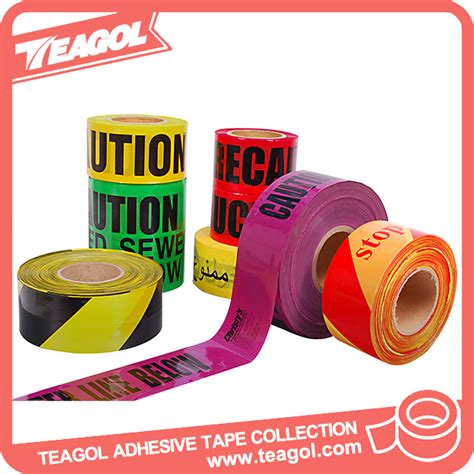 Underground Caution Potable Water Line Tape Warning Tape And Non