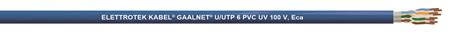 Gaalnet U/UTP 6 PVC UV - Outdoor wire | Elettrotek Kabel