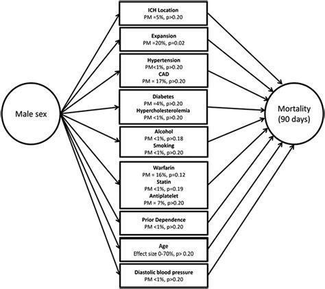 Sex Differences In Intracerebral Hemorrhage Expansion And Mortality Journal Of The