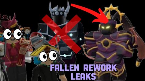 Fallen Rework Leaks Tds Fallen Youtube