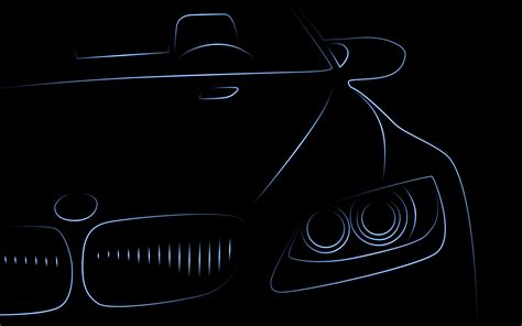 Скачать фотообои для рабочего стола: black BMW wallpapers, обои для ...