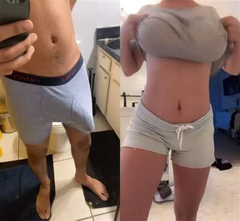 Big Tits And A Big Cock Revealing Themselves Scrolller