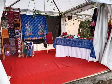 KEC LARANGAN Festival Cisadane 2023 Pamerkan Batik Makarya Batik