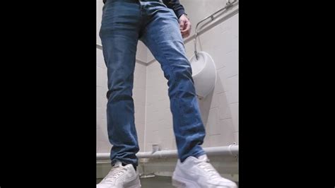 Pissing In A Public Urinal Risky Filming Pornhub Gay