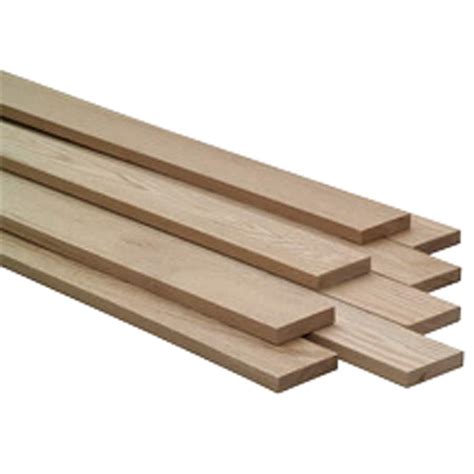 1 X 8 X 4 Red Oak Board At
