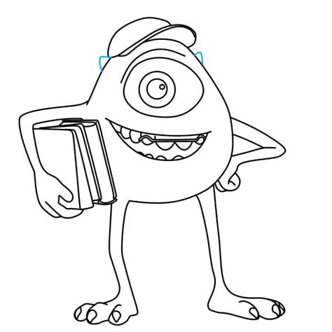 Cách Vẽ Mike Wazowski Dạy Vẽ