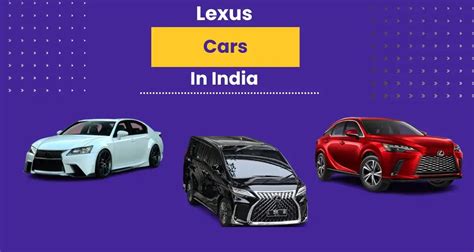 Exploring the World of Lexus SUVs in India